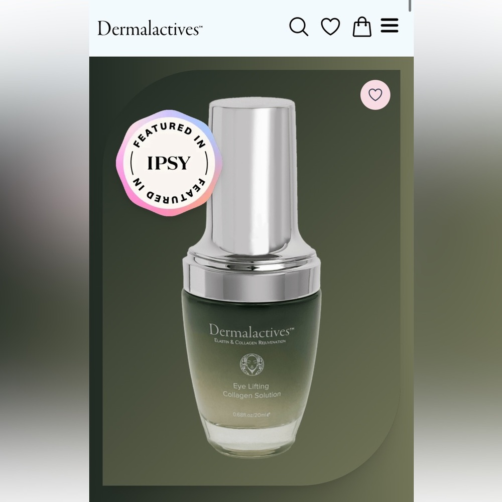NWT Dermalactives Eye lifting collagen solution
